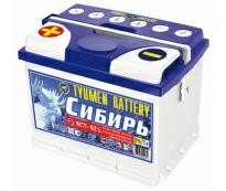 Аккумулятор 6ст - 62 (Тюмень) L Сибирь